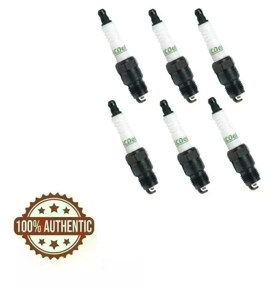 Genuine GM ACDelco Spark Plugs R45 Set Of 6 - Image 1 of 2