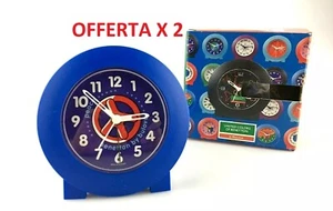 Benetton Vintage Table Alarm Clock 90'S New Offer X2 Collection Working Nos - Picture 1 of 5