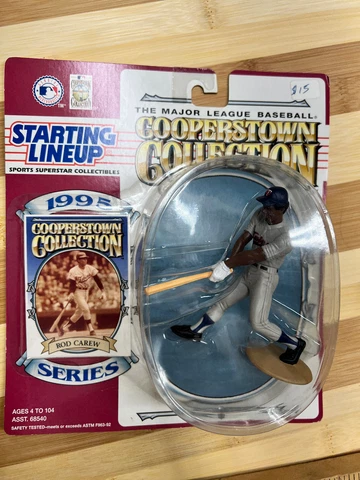 1995 ROD CAREW Starting Lineup Figure Cooperstown Collection Twins MLB SLU New Cover