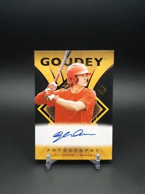 2023 Upper Deck Goodwin Champions Goudey Dylan Crews Auto #GA-DC On Card Auto - Image 1 of 2