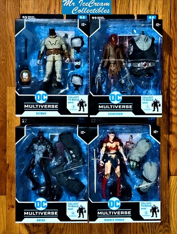 McFarlane Toys DC Multiverse Last Knight on Earth Bane BAF Series Complete Set Cover
