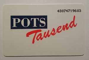 Telefonkarte Telefonwertkarte Sammelkarte 12 DM 1000 Jahre Potsdam Pots Tausend - Bild 1 von 2