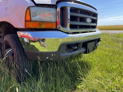 PARAGOLPES 99-04 FORD F250 F350 F450 SUPER DUTY MONTAJE PARACHOQUES DELANTERO CROMADO Foto 1 de 3