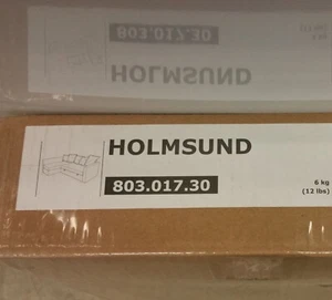 IKEA Holmsund SLIPCOVER for Corner Sofa Bed RANSTA WHITE Cover Discontinued - Bild 1 von 4