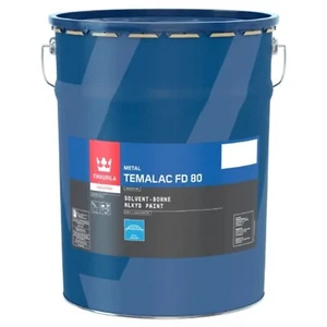 Temalac FD 80 Farbe Metall schnell trocknend Metallflächen Lack Farbwahl RAL 9L - Bild 1 von 8