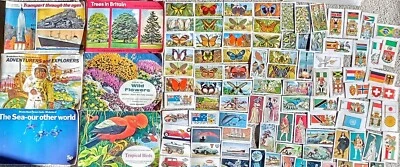 brook bond tea cards joblot 6 Albums And Loose Cards  - Image 1 of 3