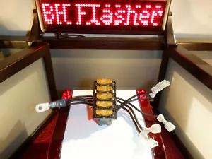 FEDERAL SIGNAL FUSE BLOCK REPLACEMENT WITH WIRING • 5 FUSES @ 20 AMP •SW 300/400 - Imagen 1 de 3