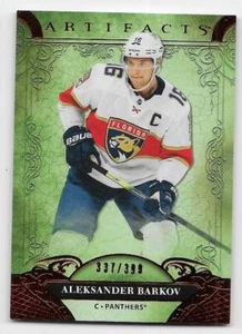 20/21 UD ARTIFACTS STARS RUBY PARALLEL #115 Aleksander Barkov #337/399 - Picture 1 of 1