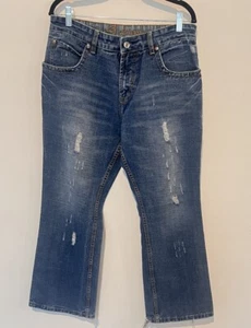 G. Lutchni Distressed Jeans Herren 34 x 30 100% Baumwolle - Bild 1 von 7