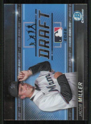 2022 Bowman Chrome Draft Bowman Draft Night #BDN7 Jacob Miller - Image 1 of 2