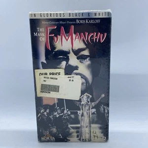 The Mask of Fu Manchu VHS Black and White 1992 New Sealed VB8 - Picture 1 of 6