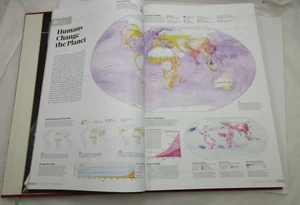 National Geographic Atlas of the World, 11th Edition Leather Bound Hardcover - Picture 1 of 24
