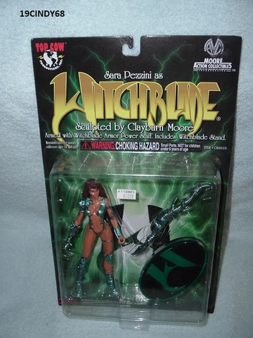 1998 MOORE ACTION COLLECTIBLES "SARA PEZZINI AS WITCHBLADE" ACTION FIGURE#CM8010 Cover