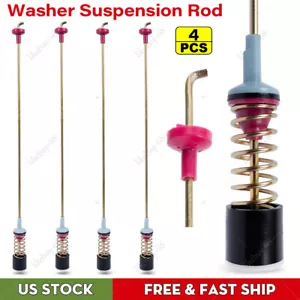 4 Pack Washer Suspension Rod For Samsung WA45T3400AW WA50R5200AW US WA50R5400AV - Picture 1 of 12