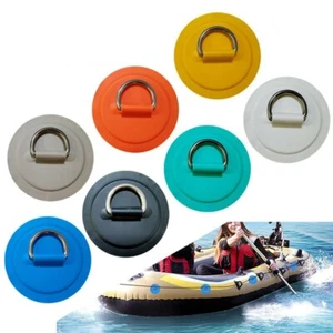4 piezas hebilla de cuerda de barco acero inoxidable anillo en D tablero cuerda accesorios de fijación (naranja) - Imagen 1 de 4