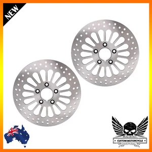 Motorcycle Front Rear Brake Disc Rotor For HARLEY Touring Softail Sportster Dyna - Picture 1 of 5
