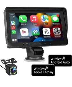 2023 Neueste Wireless Apple Carplay & Android Auto, Tragbare Kabellose Touchscreen... - Bild 1 von 6