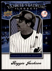 2008  Upper Deck Yankee Stadium Box Set #51 Reggie Jackson Yankees
