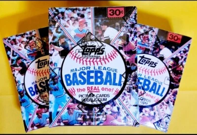 1981 TOPPS WAX BOX BBCE AUTH. (BUYING 1 BOX) VENEZUELA, RAINES, GIBSON PSA $10 - Image 1 of 2