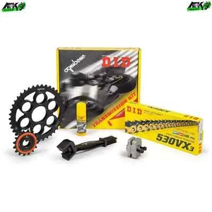 Kit Trasmissione Did Pignone+Corona+Catena Ducati Monster 620 02-03 / Dark 04-06 - Imagen 1 de 1