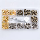 300 Sets M Metal Studs Charm Working Tool Double Cap Rivets