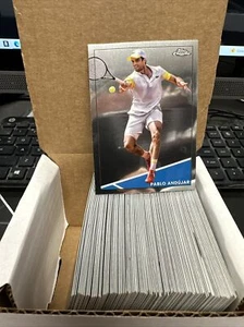 2021 Topps Chrome Tennis Complete Base Card Set 1-100 - Picture 1 of 1