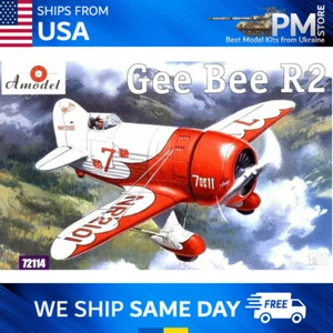 Amodel 72114 Gee Bee Super Sportster R2, plastic model aircraft 1/72 scale - Picture 1 of 12