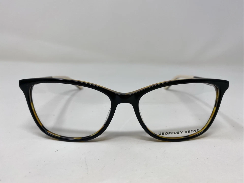 Marco de gafas Geoffrey Beene G320 BLK 53-15-135 B:37 negro de borde completo NP64 Foto 1 de 4