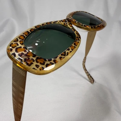 JEAN LAFONT Париж модель CANNES гепард очки ОПРАВА сделано во Франции - Бесплатная доставка - Изображение 1 из 4