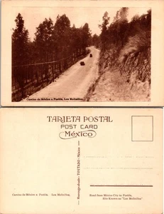 Postal De Colección - Camino de México a Puebla. Coches de colección Los Molinillos- - Imagen 1 de 1