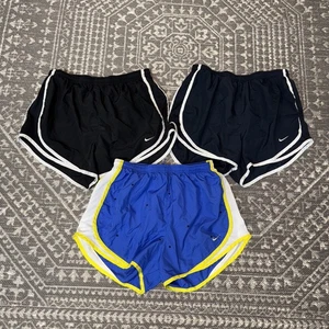 NIKE Mujer Talla M Lote 3 Tempo Dri-fit Multicolor Pantalones Cortos Atléticos - Imagen 1 de 6