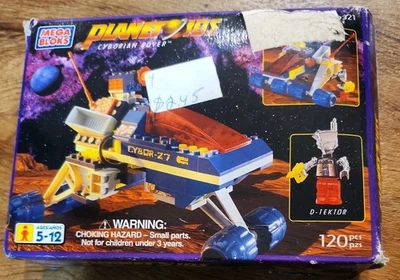 1997 Mega Bloks Blocks 9321 Planetoids Cyborian Rover NEW RARE NOS - Image 1 of 4