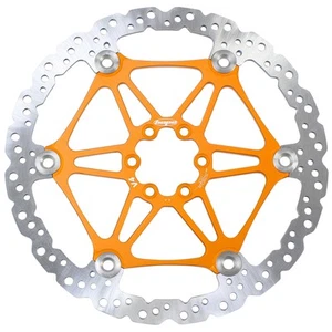 Ventilated 6-Hole 203mm Orange Disc Brake HODV4203O HOPE Bike Brakes - Picture 1 of 1