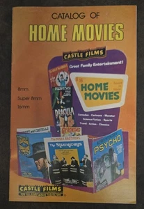 Catalog Of Home Movies Castle Films Booklet Vintage - Picture 1 of 1