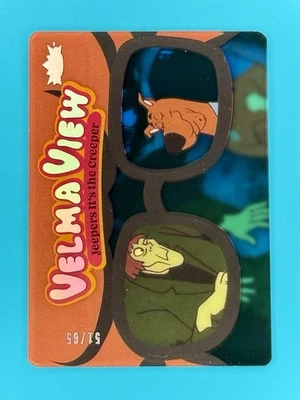 2025 Fleer Scooby-Doo #W-9 Velma View The Creeper /65 Glow In The Dark - Image 1 of 2