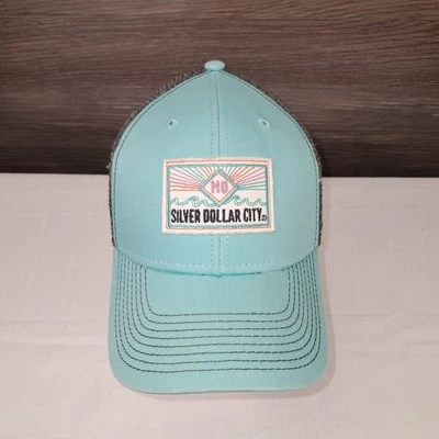 Sombrero de camionero Silver Dollar City SnapBack malla gorra ajustable Foto 1 de 4