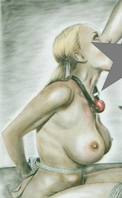 Akt Zeichnung art print signed drawing realism pencil Druck kinky kunst druck A4 - Bild 1 von 2