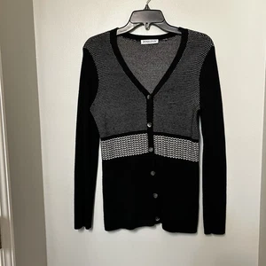 Pendleton striped  Wool Knit Sweater Cardigan Button Up Grandpa XS/S  PTP 17 in. - Picture 1 of 8