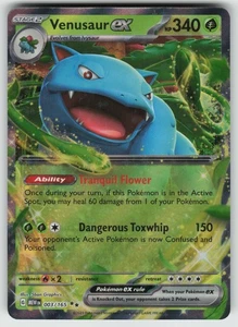 Venusaur ex Double Rare SV: Scarlet & Violet 151 003/165 NM - Picture 1 of 2