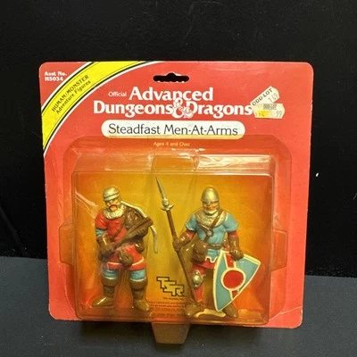 1982 STEADFAST MEN AT ARMS Advanced Dungeons & Dragons PVC figures LJN TSR - Image 1 of 4
