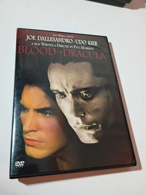 Andy Warhols'  BLOOD FOR DRACULA DVD (1974) - Joe Dallesandro - Udo Kier - Image 1 of 3