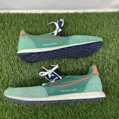 Nike Mens Waffle Trainer 2 DH4390-300 Green Casual Shoes Sneakers Size 9.5 - Image 1 of 4