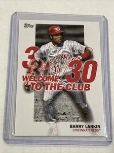 2023 Topps Series 1 Barry Larkin 30/30 Welcome to the Club #WC-12 Reds - Picture 1 of 2