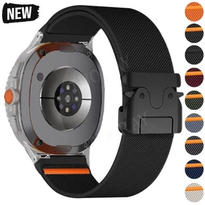 Correa de nailon para reloj Samsung Galaxy 8/8 clásico 40/44/46 mm/ultra 47 mm 2025 - Imagen 1 de 38