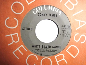 SONNY JAMES * 45 * White Silver Sands * 1972 #5 * UNPLAYED MINT * Columbia * NOS - Picture 1 of 1