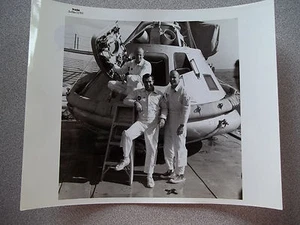 Vintage NASA #rd Photo of Apollo 9 Backup Crew - Picture 1 of 2