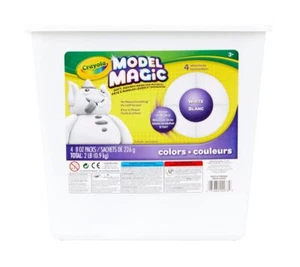 Model Magic White Modeling Clay Alternative Reusable Sculpting Material Air D... - Picture 1 of 7