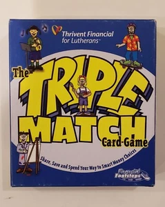 Triple Match Card Game Thrivent Financial for Lutherans Children 5-8 - Picture 1 of 1