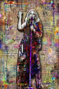 Kylie Minogue Poster, Kylie Minogue Tribute Fine Art Free Shipping US - Picture 1 of 8