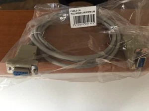 Null Modem Kabel Serielles Kabel 9P Female - 9P Female 1,8m Programmierkabel - Bild 1 von 1